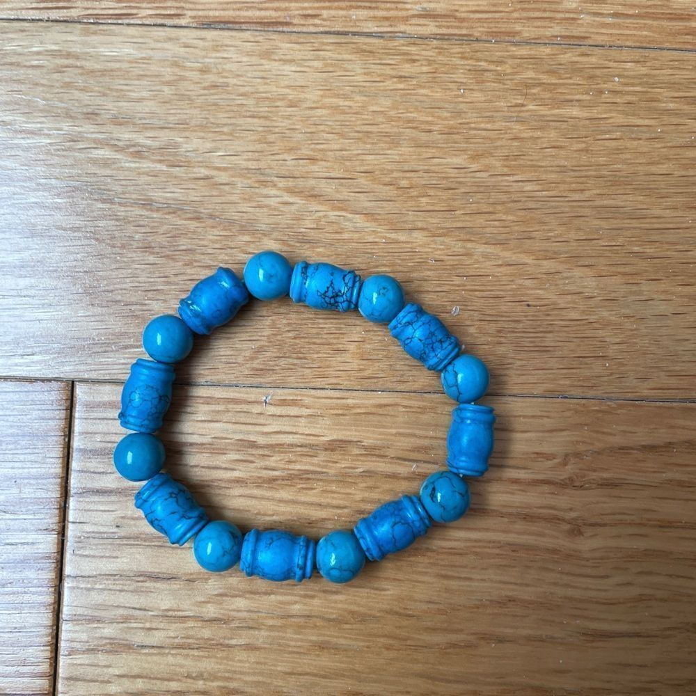 New Blue stone bracelet